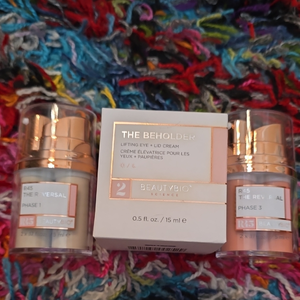 The Beholder Lifting Eye + Lid Cream - Gold and White